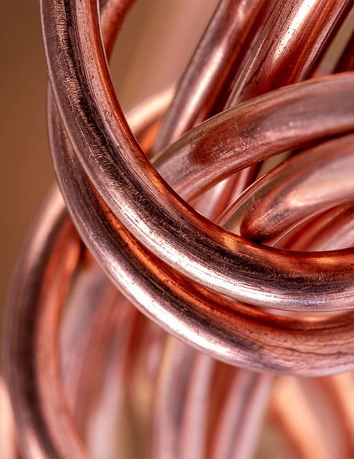 Copper-raw-industry-stock-photo